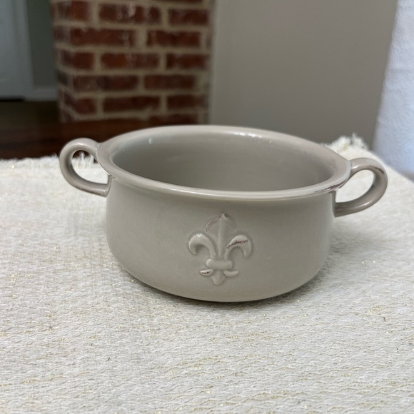 The Royal Standard 33251 LaFleur Double Handle Gumbo Bowl Replacement Clay Gray - Picture 1 of 7
